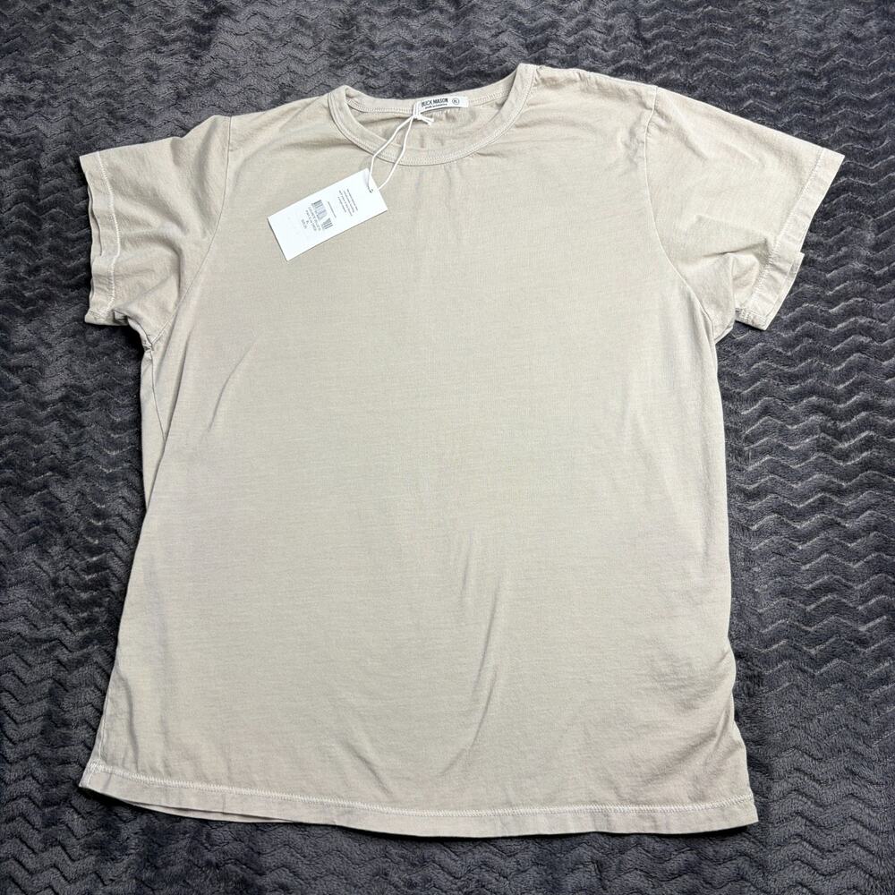 Buck Mason CONCRETE VENICE PIMA SLIM CREW Womens Size XL